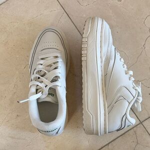 Reebok Women’s Club C Extra Platform Sneakers Size US 7